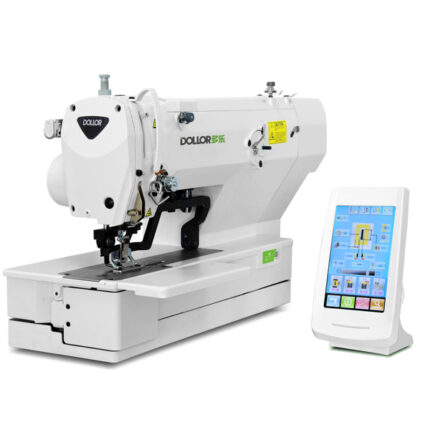 G3B-K Machine à boutonnières électronique à tête plate n° 3 de Green Valley